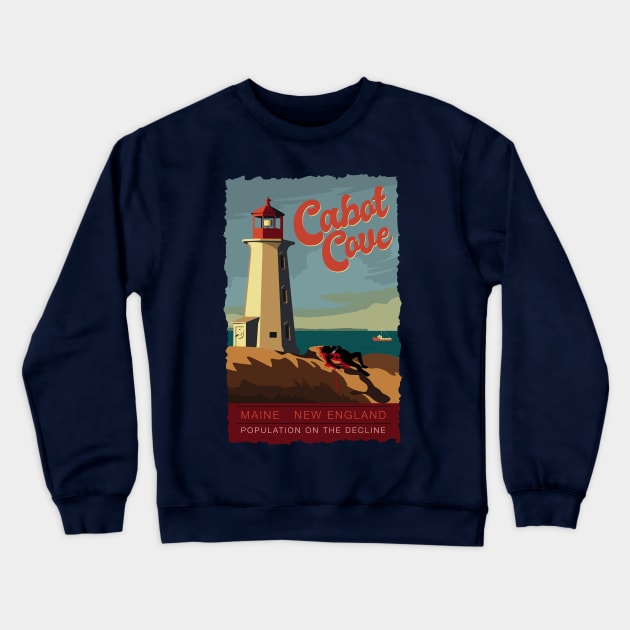 Cabot Cove Crewneck Sweatshirt by BOEC Gear